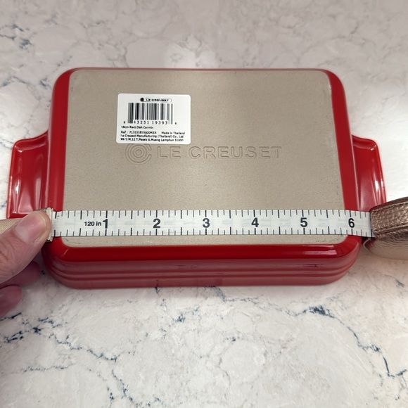 HTF Carmin Le Creuset baking dish